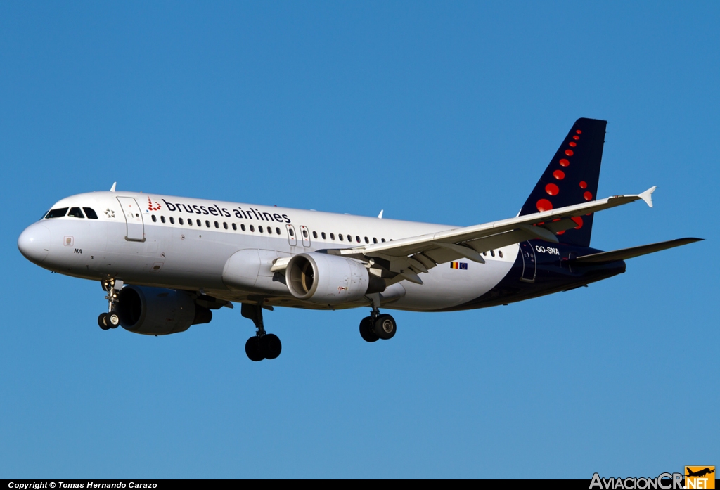 OO-SNA - Airbus A320-214 - Brussels airlines