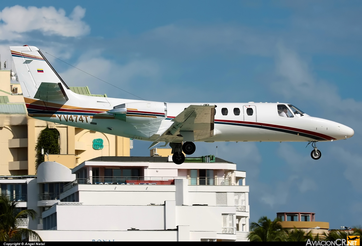 YV474T - Cessna 550 Citation II - Privado