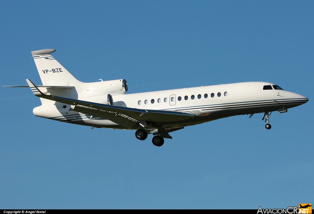 VP-BZE - Dassault Falcon 7X - Privado