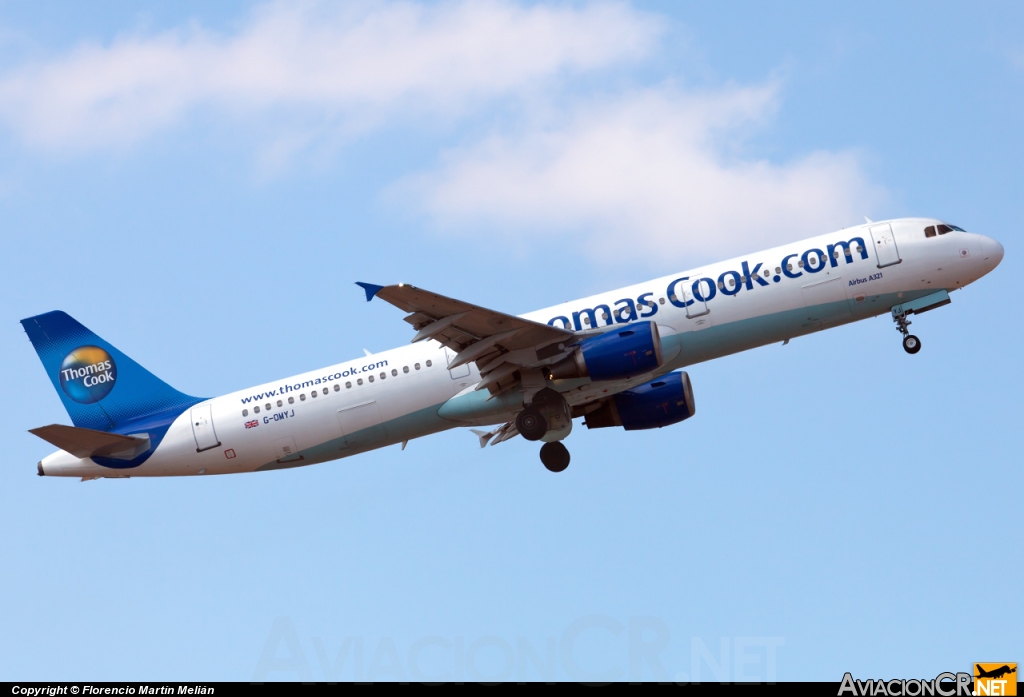G-OMYJ - Airbus A321-211 - Thomas Cook Airlines