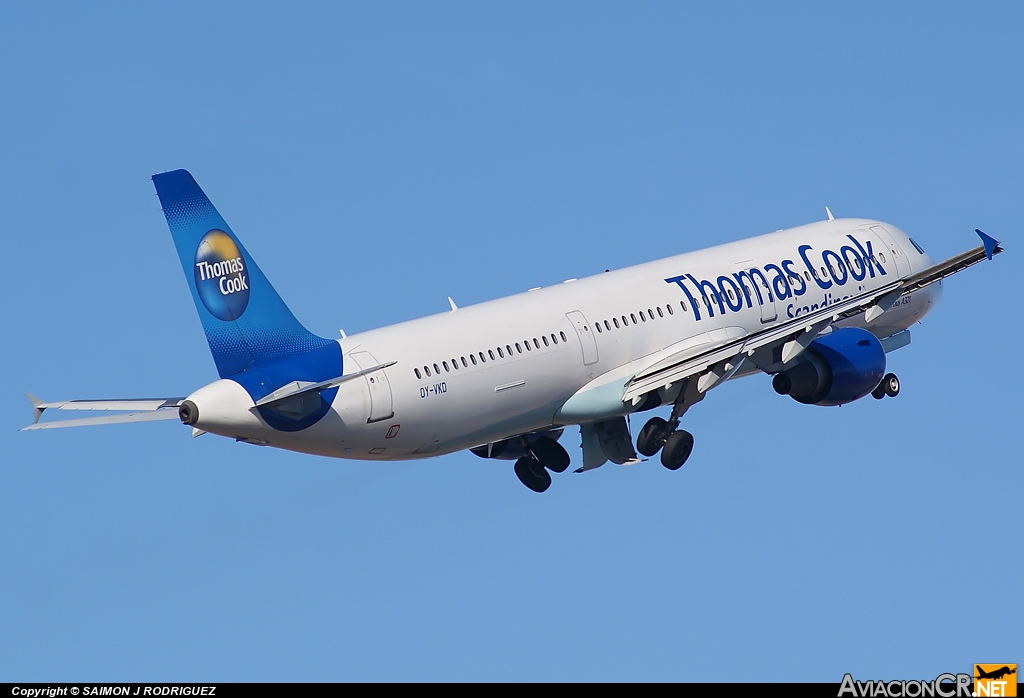 OY-VKD - Airbus A321-211 - Thomas Cook Airlines Scandinavia