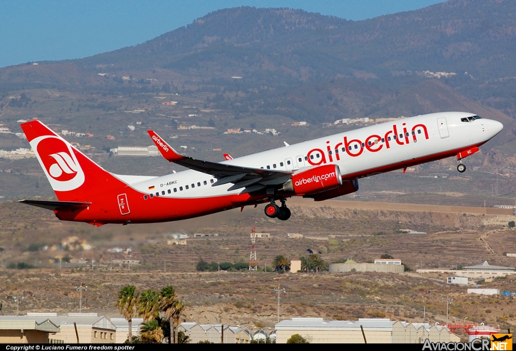 D-ABKC - Boeing 737-86J - Air Berlin