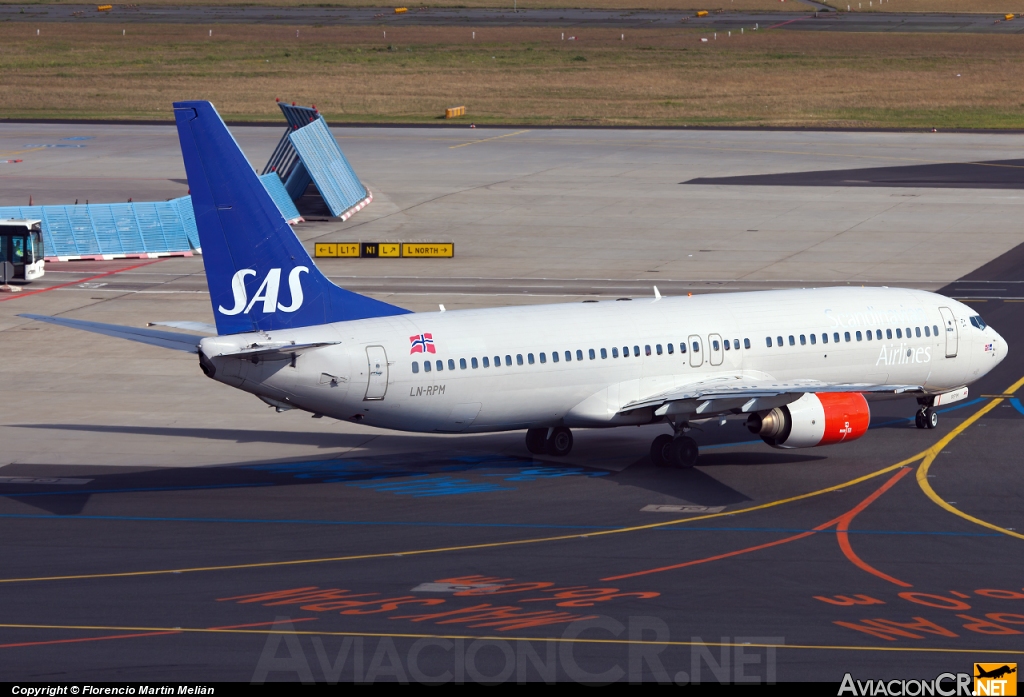 LN-RPM - Boeing - 737-883 - Scandinavian Airlines - SAS