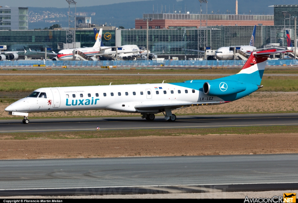 LX-LGZ - Embraer EMB-145LU (ERJ-145LU) - LUXAIR