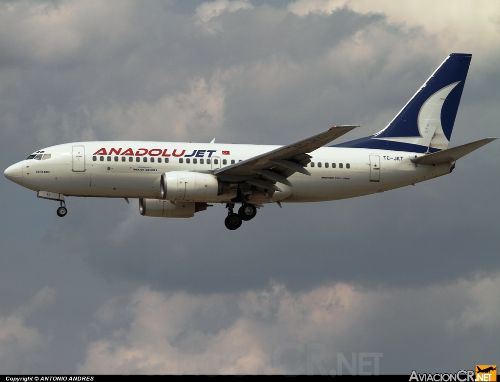TC-JKT - Boeing 737-73V - AnadoluJet