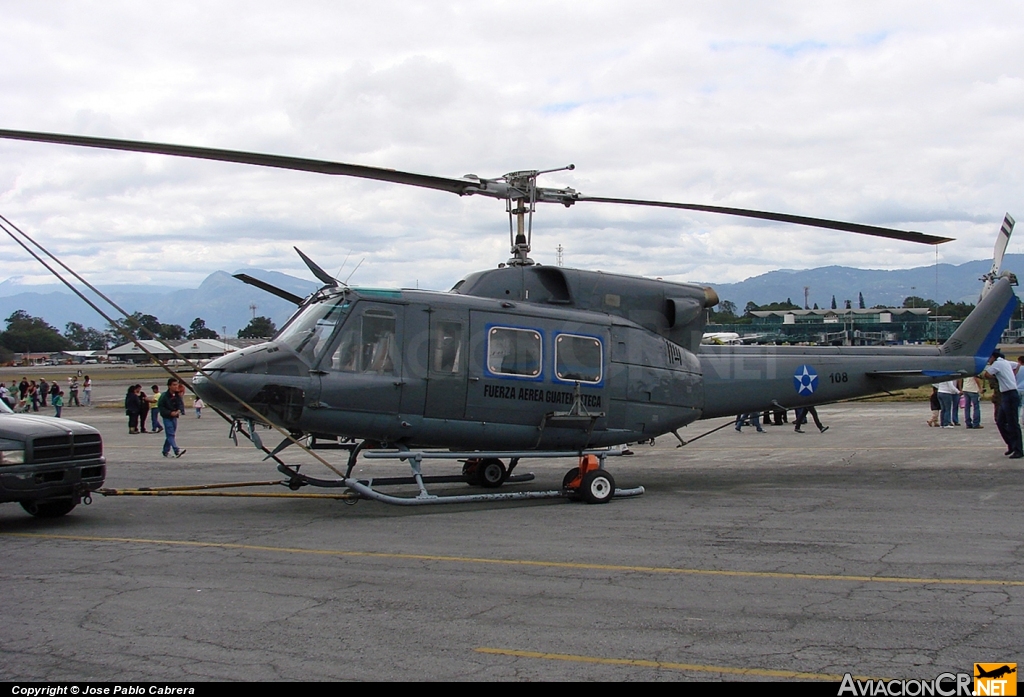 FAG-108 - Bell 212 (UH-1N) - Fuerza AÃ©rea Guatemalteca
