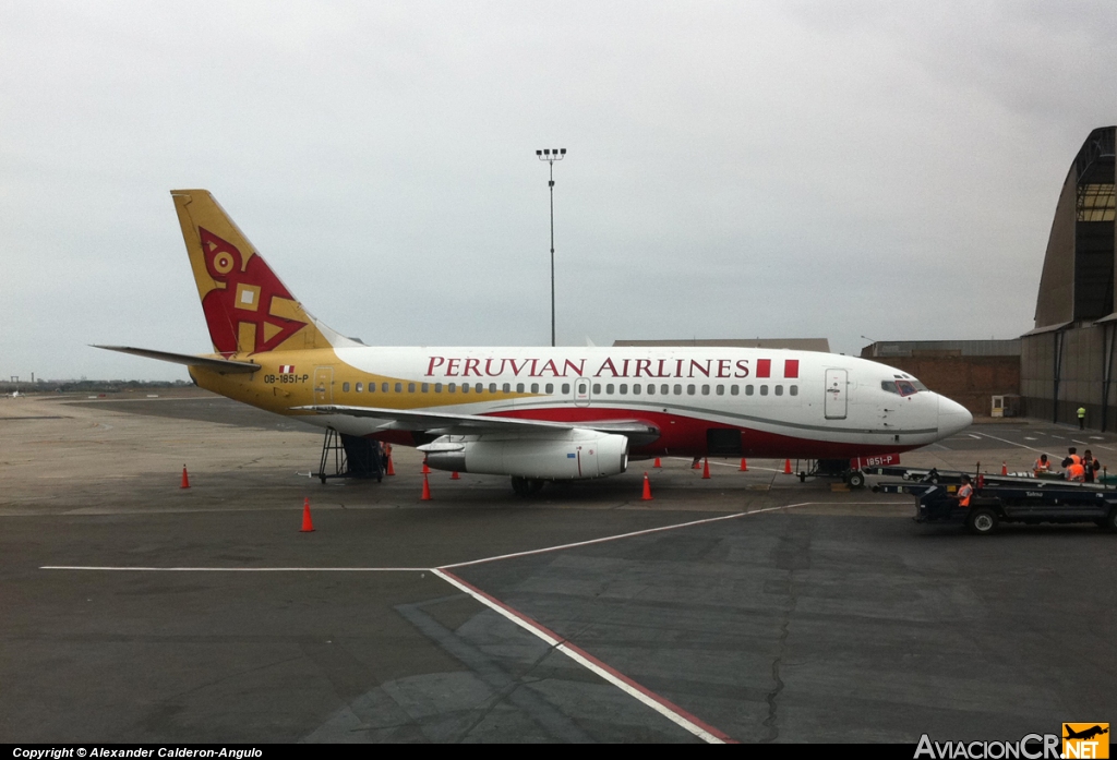 OB-1851-P - Boeing 737-204/Adv - Peruvian Airlines