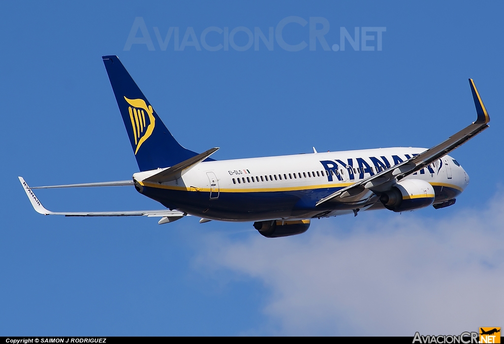 EI-DLO - Boeing 737-8AS - Ryanair