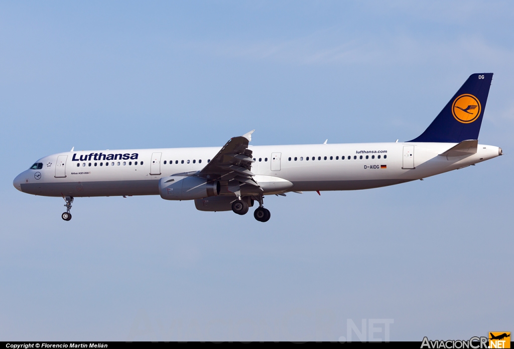 D-AIDG - Airbus A321-231 - Lufthansa