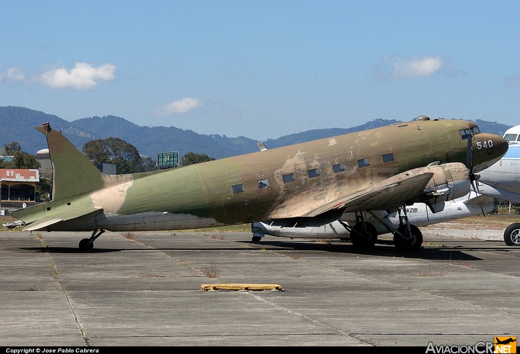 FAG540 - Douglas C-47B Skytrain - Fuerza Aérea Guatemalteca