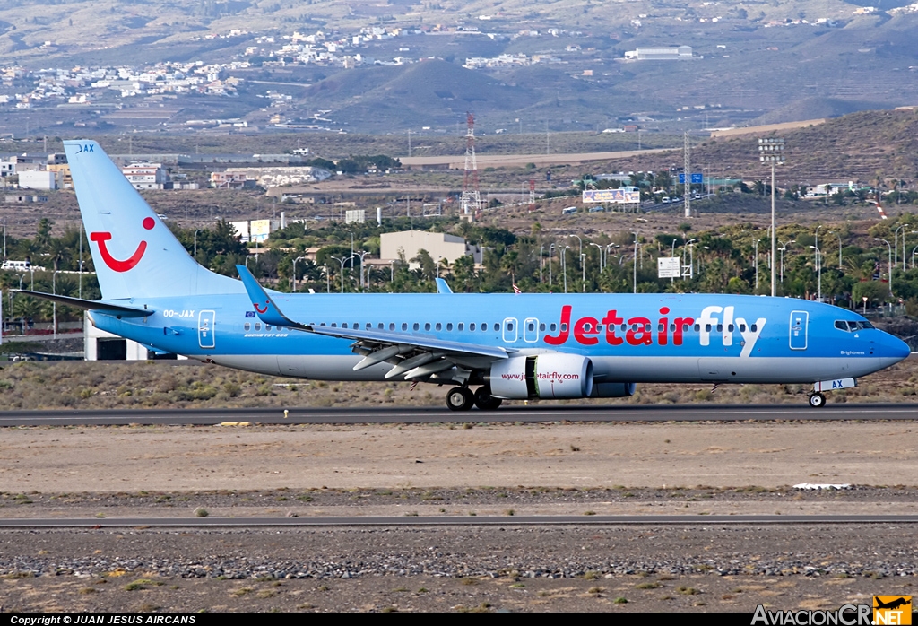 OO-JAX - Boeing 737-8K5 - Jetairfly