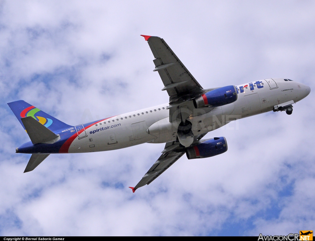 N604NK - Airbus A320-232 - Spirit Airlines