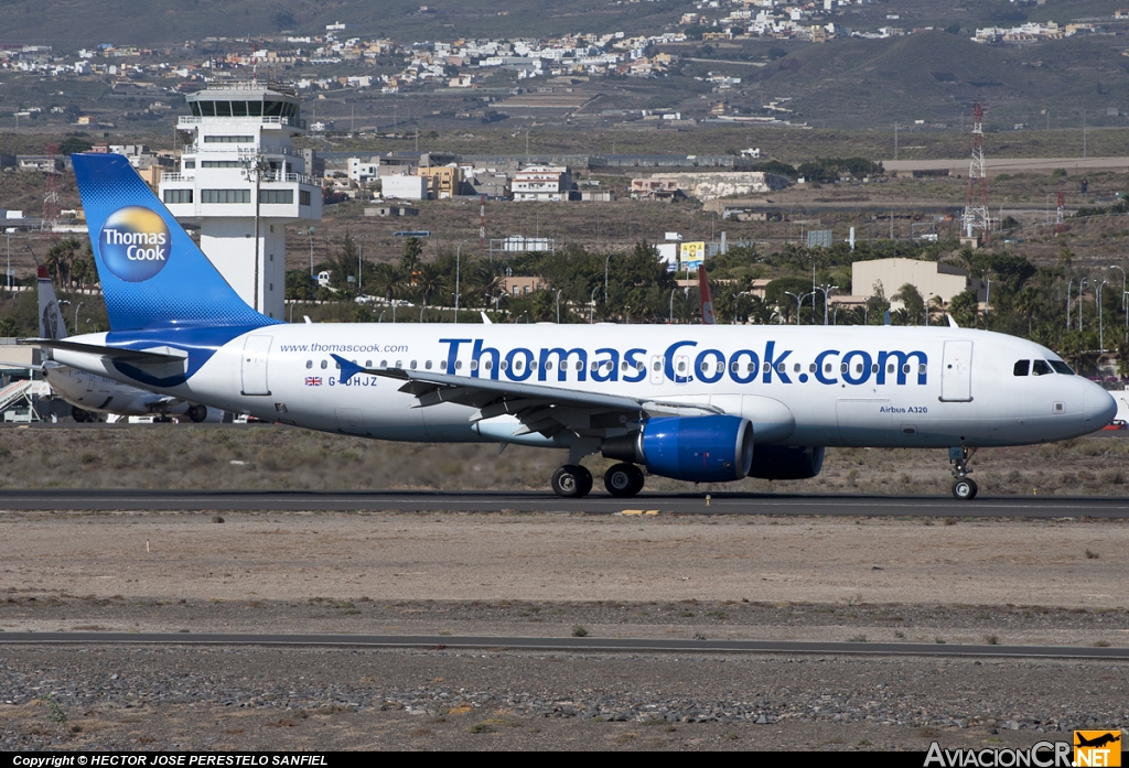 G-DHJZ - Airbus A320-214 - Thomas Cook