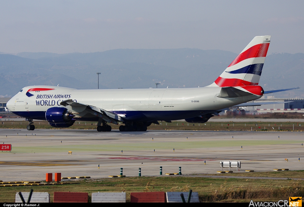 G-GSSD - Boeing 747-87UF - British Airways