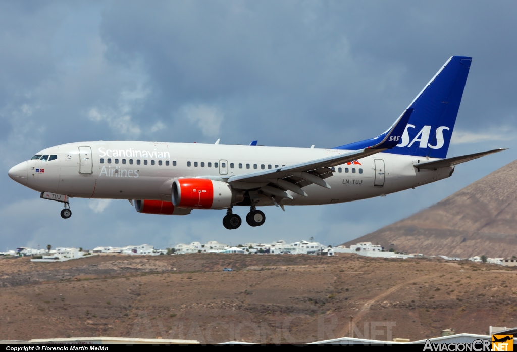 LN-TUJ - Boeing 737-705 - Scandinavian Airlines (SAS)