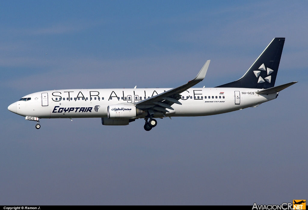 SU-GCS - Boeing 737-866 - Egypt Air