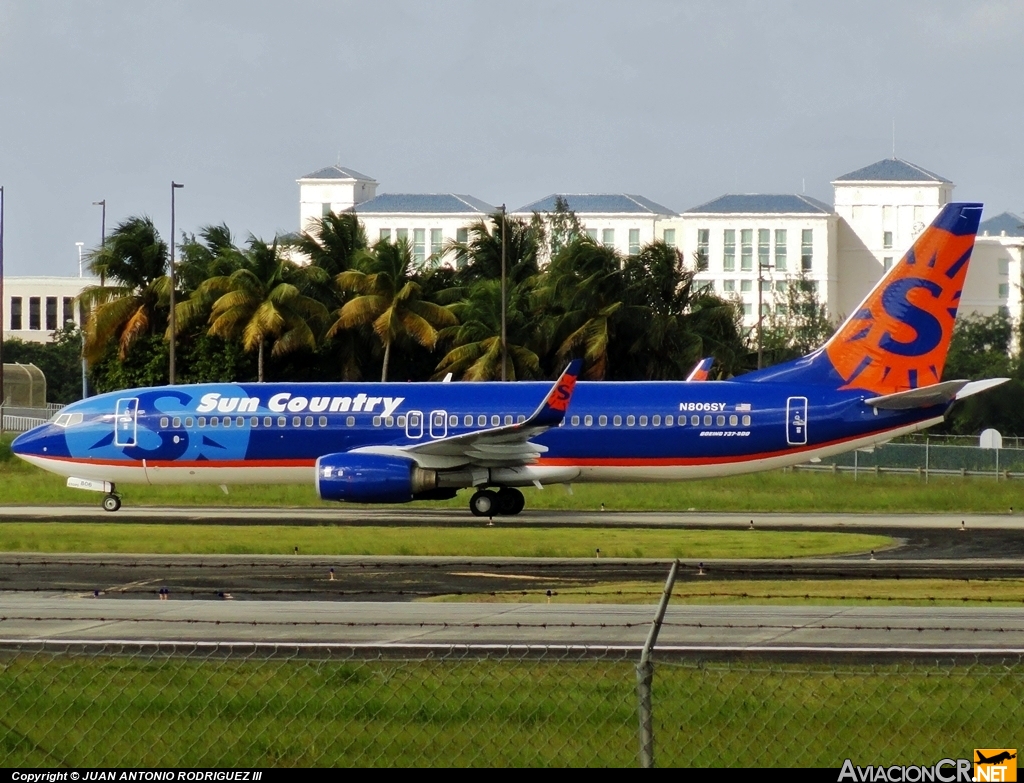 N806SY - Boeing 737-8Q8 - Sun Country