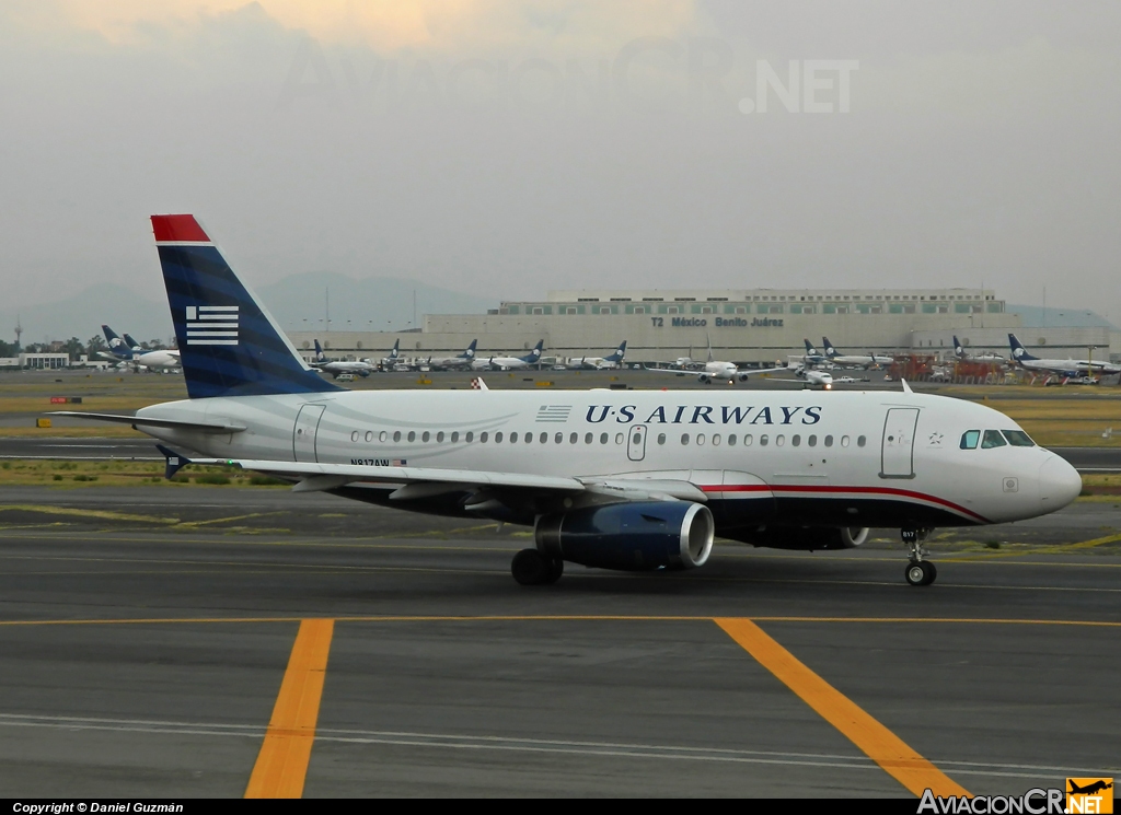 N817AW - Airbus A319-132 - US Airways