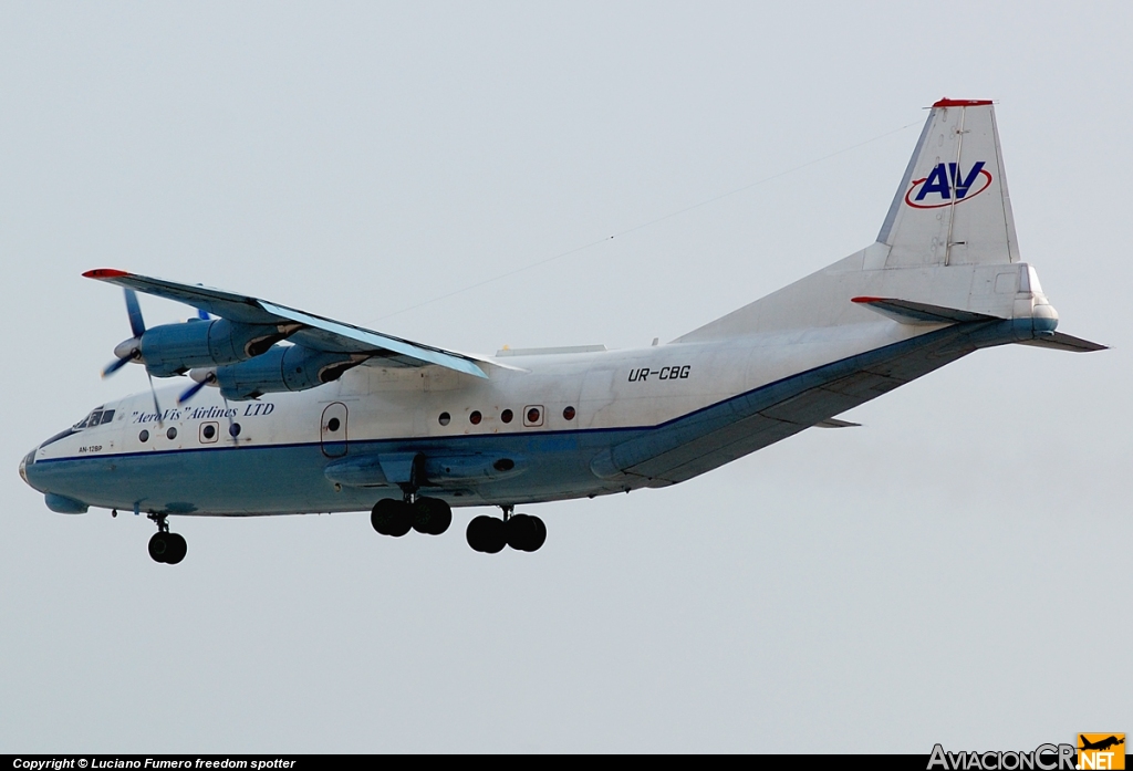 UR-CBG - Antonov An-12BP - AeroVis Airlines, LTD.