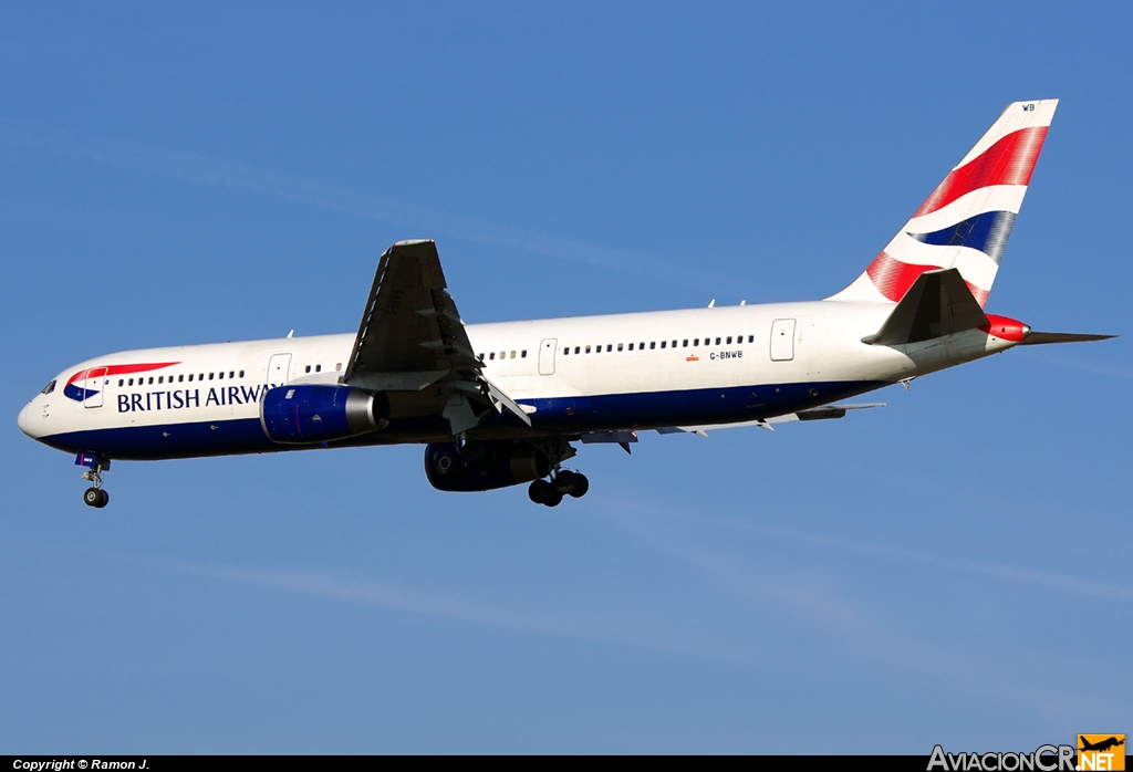G-BNWB - Boeing 767-336/ER - British Airways