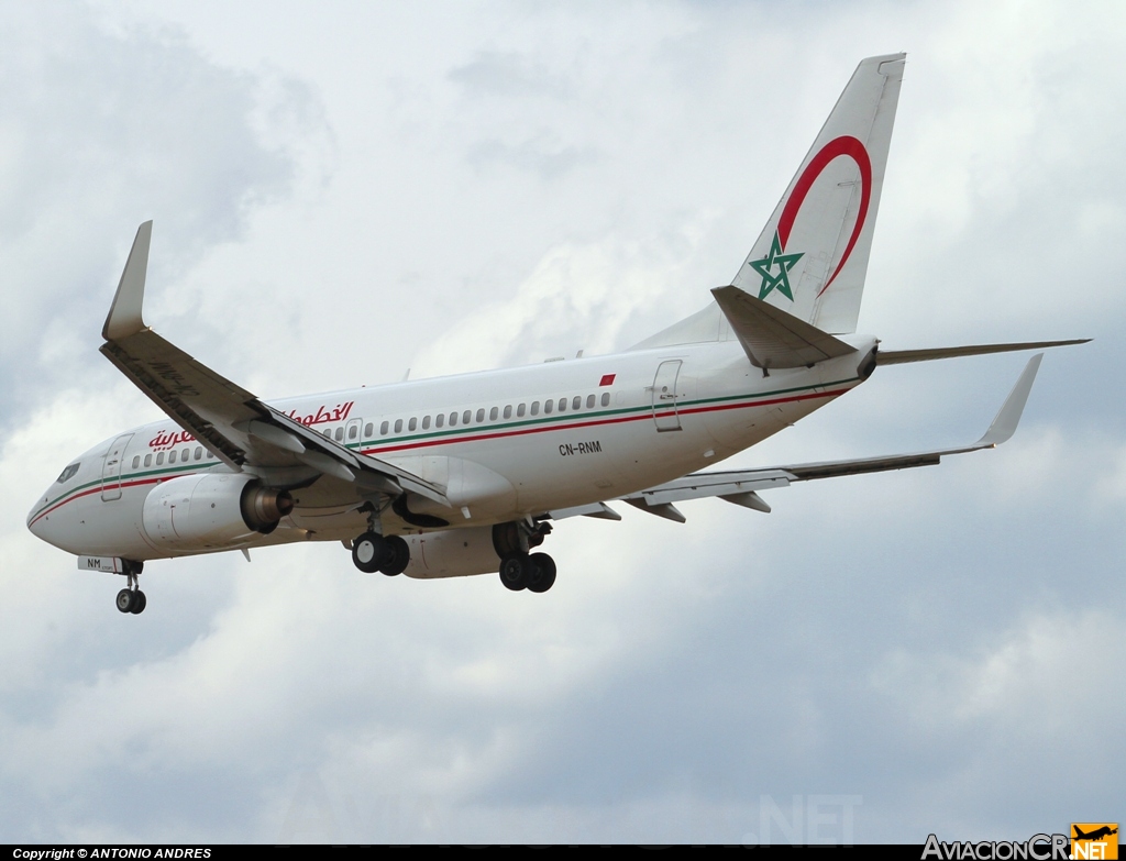 CN-RNM - Boeing 737-7B6 - Royal Air Maroc