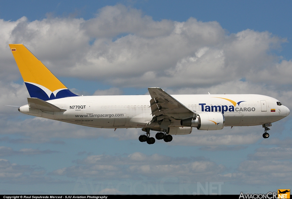 N770QT - Boeing 767-241/ER - Tampa Colombia