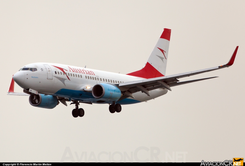 OE-LNN - Boeing 737-7Z9 - Austrian Airlines