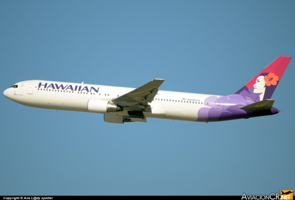 N596HA - Boeing 767-332 - Hawaiian Airlines