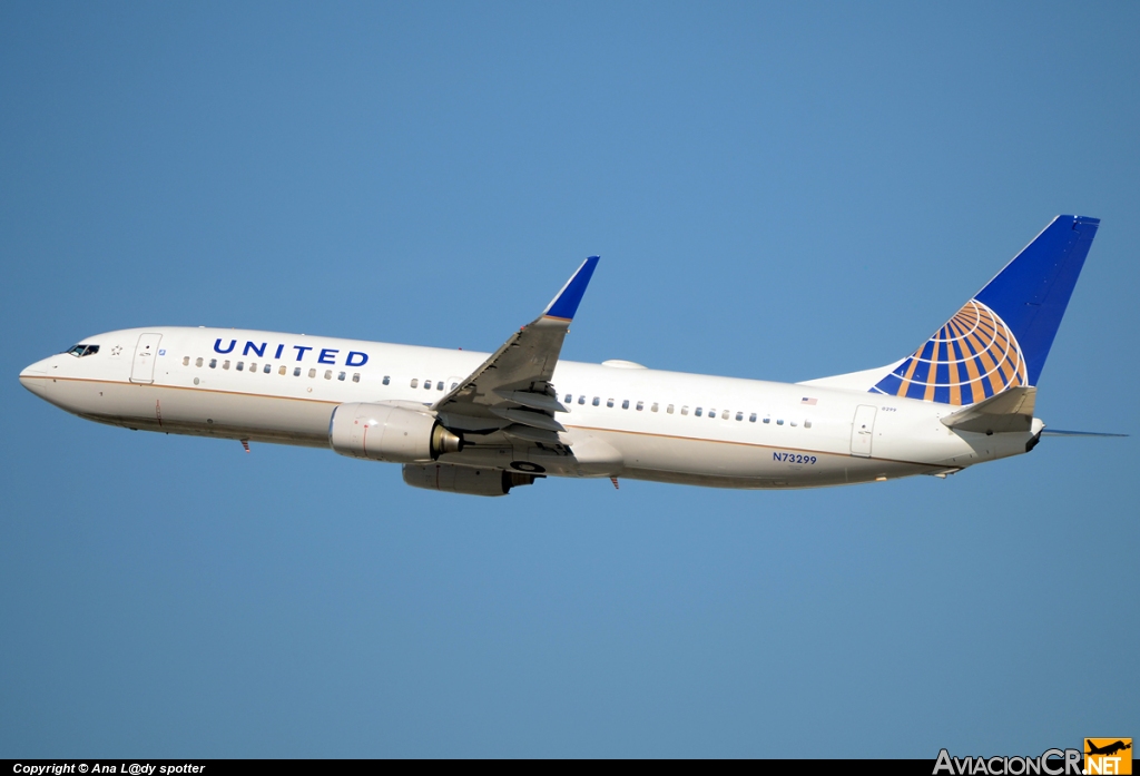 N73299 - Boeing 737-824 - United Airlines