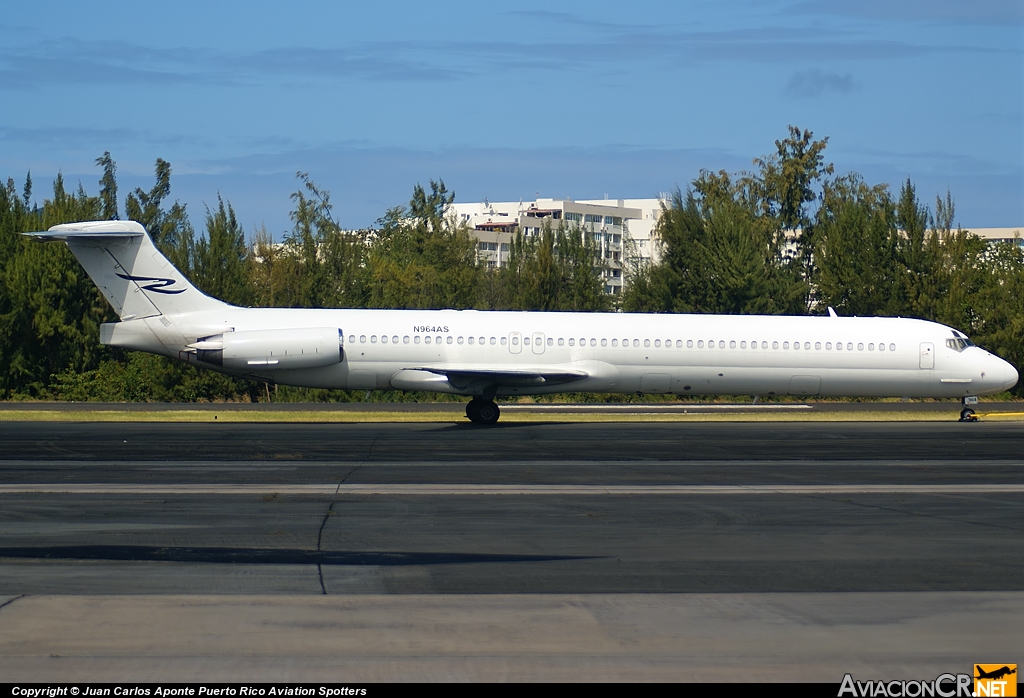 N964AS - McDonnell Douglas MD-83 (DC-9-83) - Ryan International Airlines
