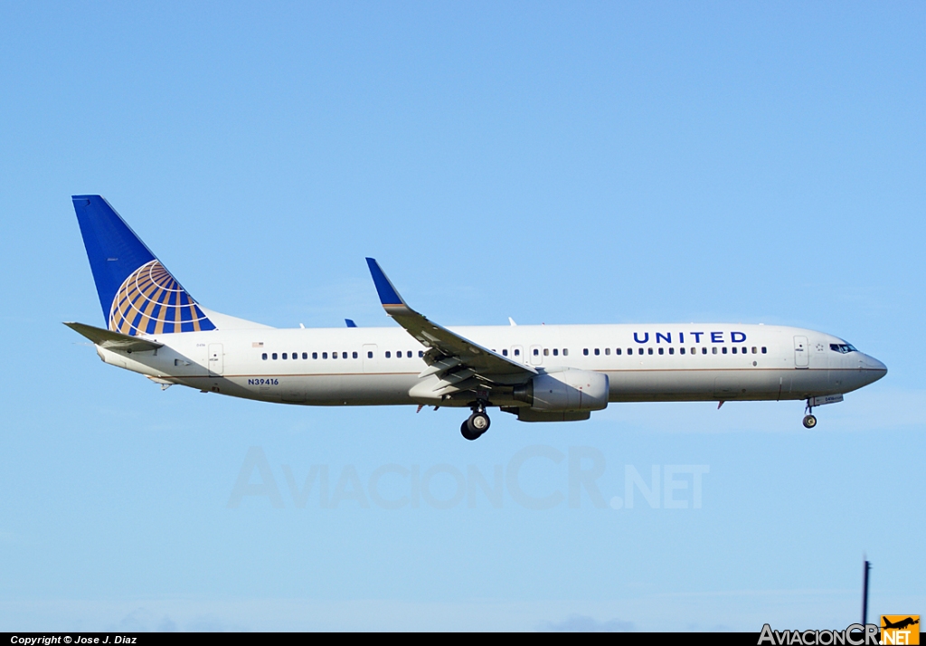 N39416 - Boeing 737-924/ER - United (Continental Airlines)