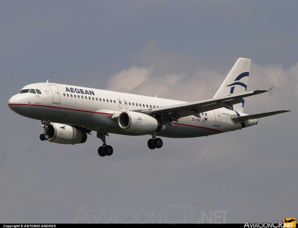 SX-DVI - Airbus A320-232 - Aegean Airlines