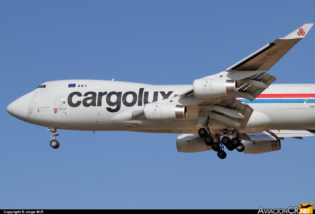 LX-RCV - Boeing 747-4R7F(SCD) - Cargolux Airlines International