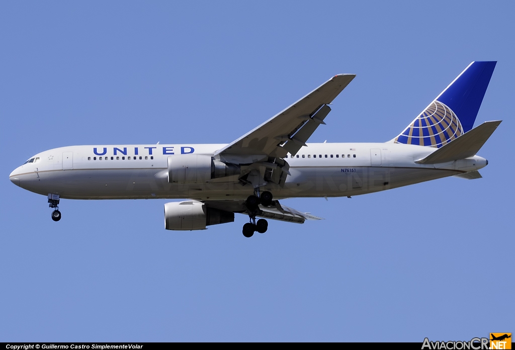N76151 - Boeing 767-224/ER - Continental Airlines
