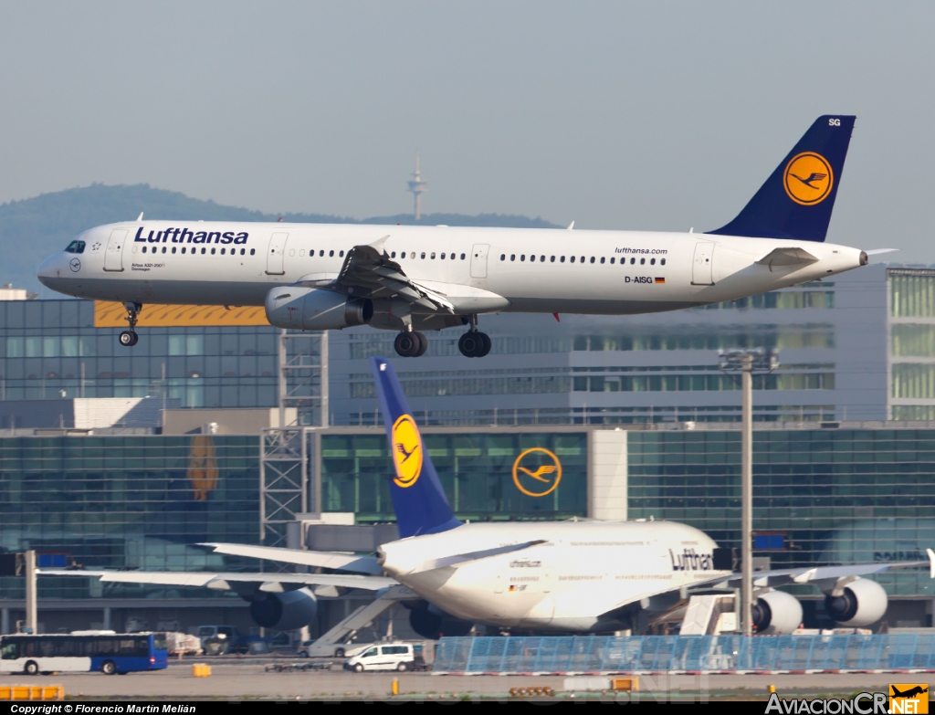 D-AISG - Airbus A321-231 - Lufthansa