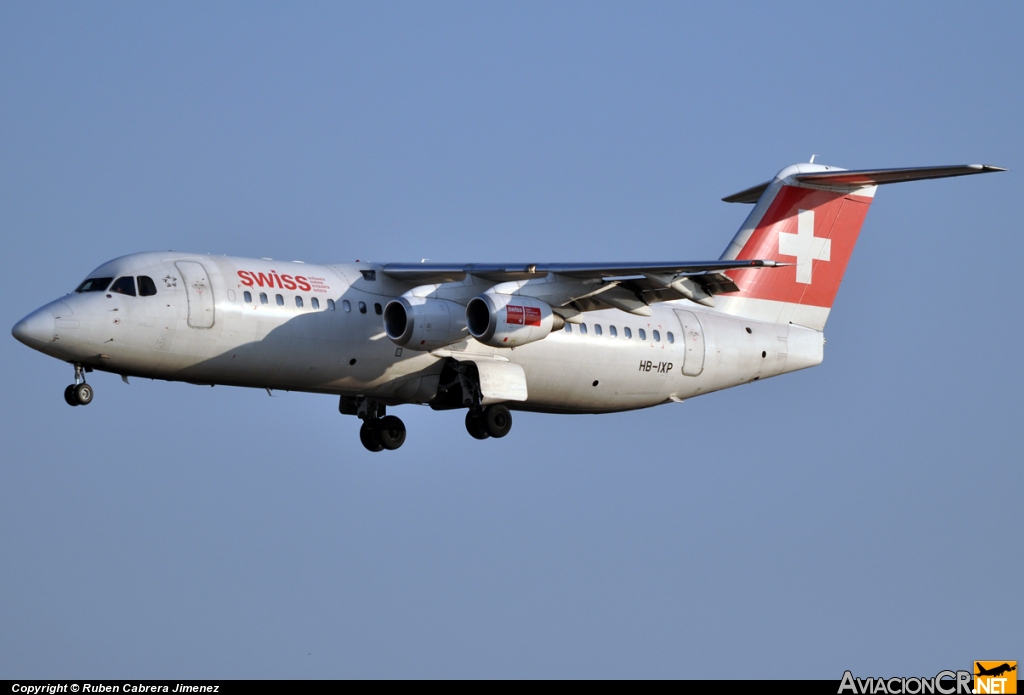 HB-IPX - British Aerospace Avro 146-RJ100 - Swiss International Air Lines