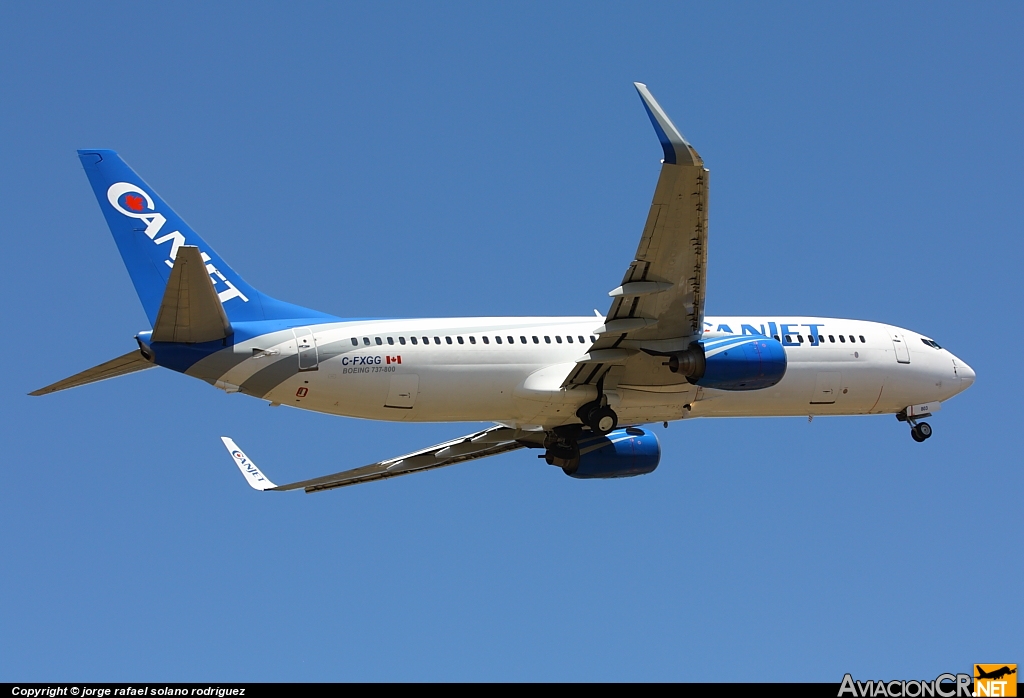 C-FXGG - Boeing 737-81Q - CanJet Airlines