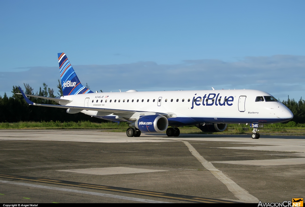 N346JB - Embraer 190-100IGW - Jet Blue