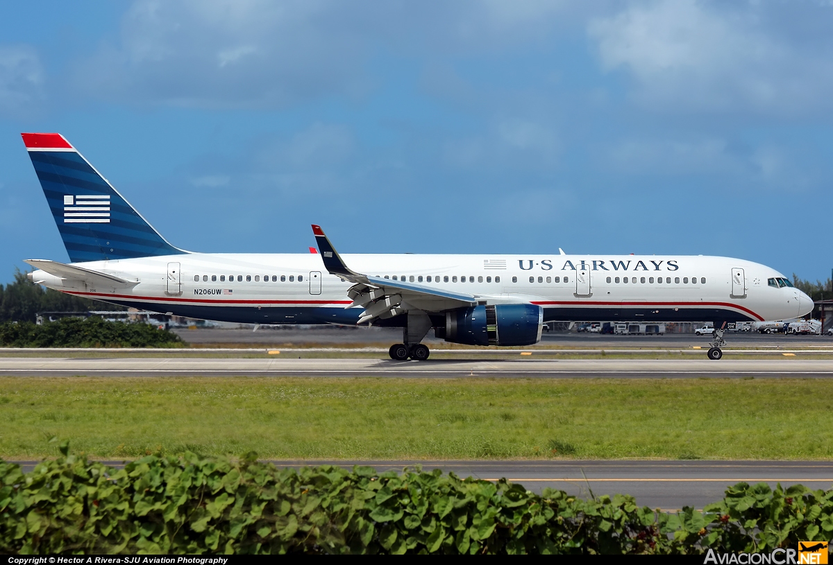 N206UW - Boeing 757-225 - US Airways