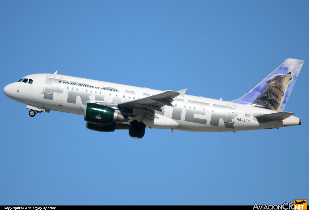 N933FR - Airbus A319-111 - Frontier Airlines