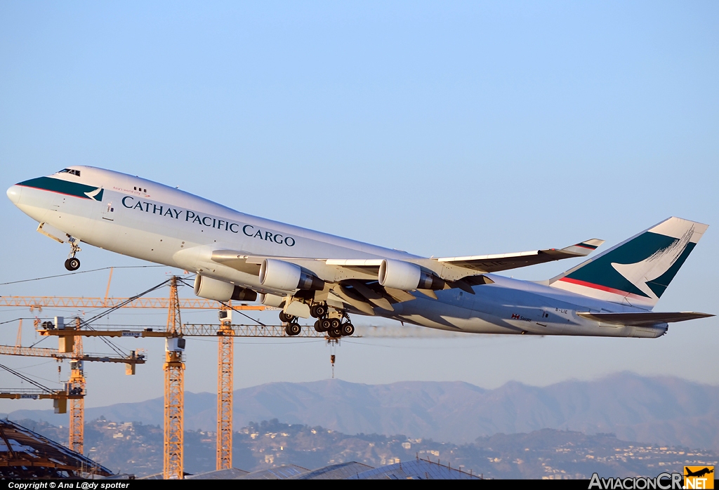 B-LIE - Boeing 747-467ERF - Cathay Pacific Cargo