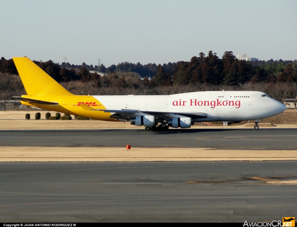 B-HUS - Boeing 747-444 (BCF) - Air Hong Kong/ DHL