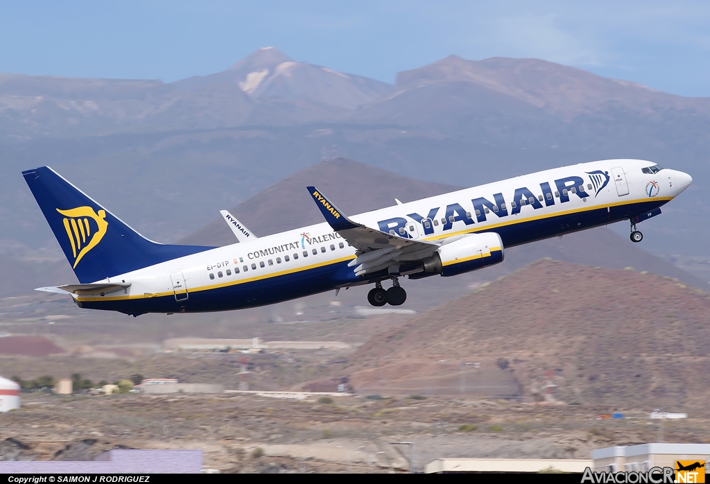EI-DYP - Boeing 737-8AS - Ryanair