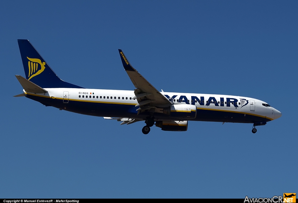 EI-DCO - Boeing 737-8AS - Ryanair