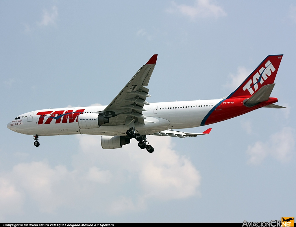 PT-MVQ - Airbus A330-223 - TAM Linhas Aéreas