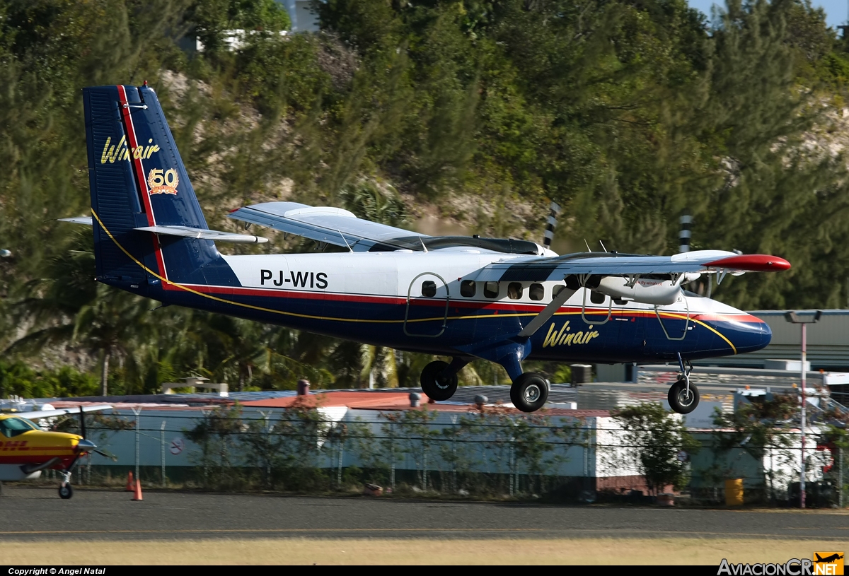 PJ-WIS - De Havilland Canada DHC-6-300 Twin Otter - Winair - Windward Islands Airways