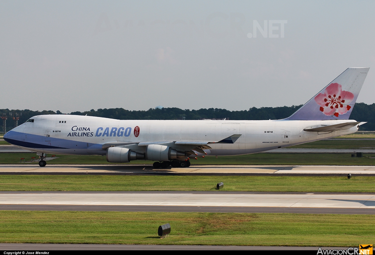 B-18718 - Boeing 747-409F/ER/SCD - China Airlines Cargo