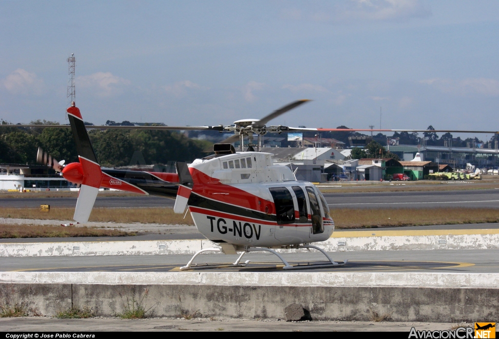 TG-NOV - Bell 407 - Cementos Progreso