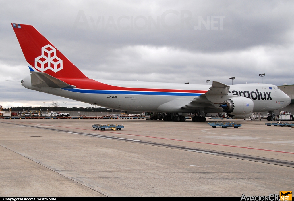 LX-VCB - Boeing 747-8R7F - Cargolux Airlines International