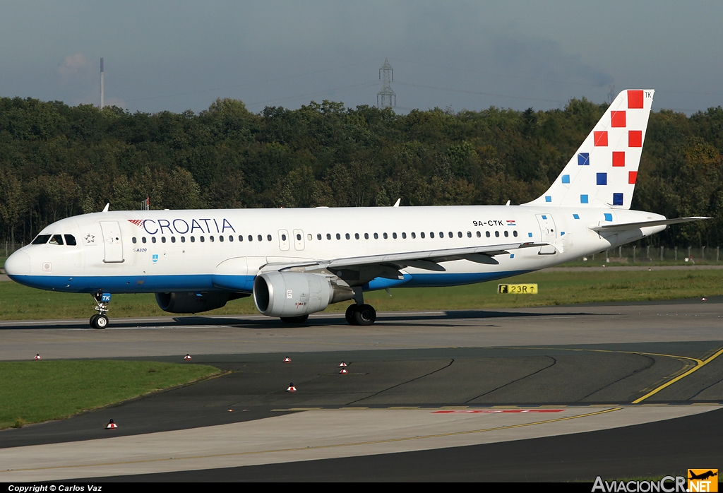 9A-CTK - Airbus A320-214 - Croatia Airlines